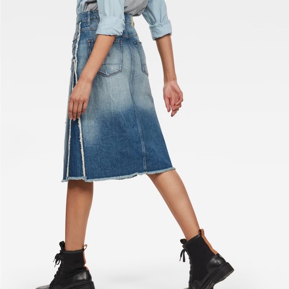 ⭐️ GSTAR RAW SKIRT ⭐️ - Picture 2 of 12